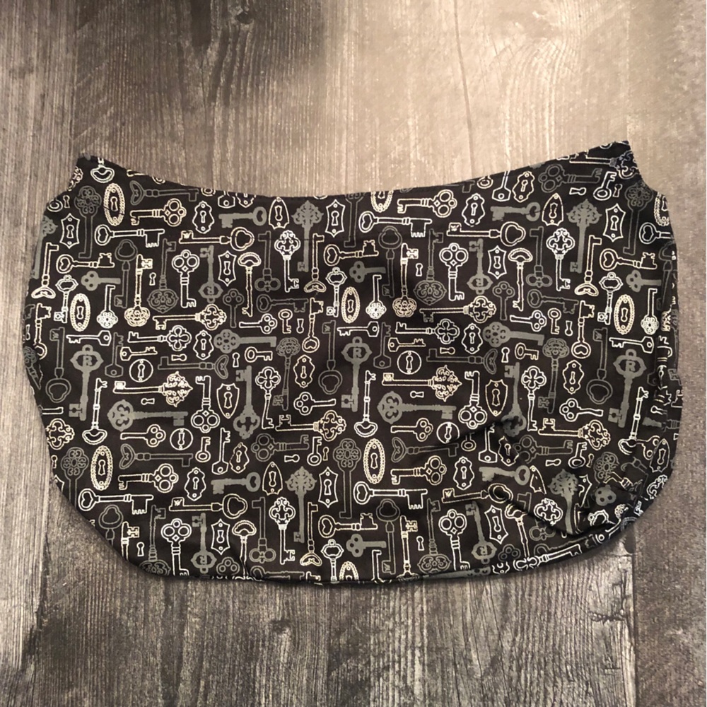 Keys Print Skirt for Classic Skirt Purse SKIRT ONLY
